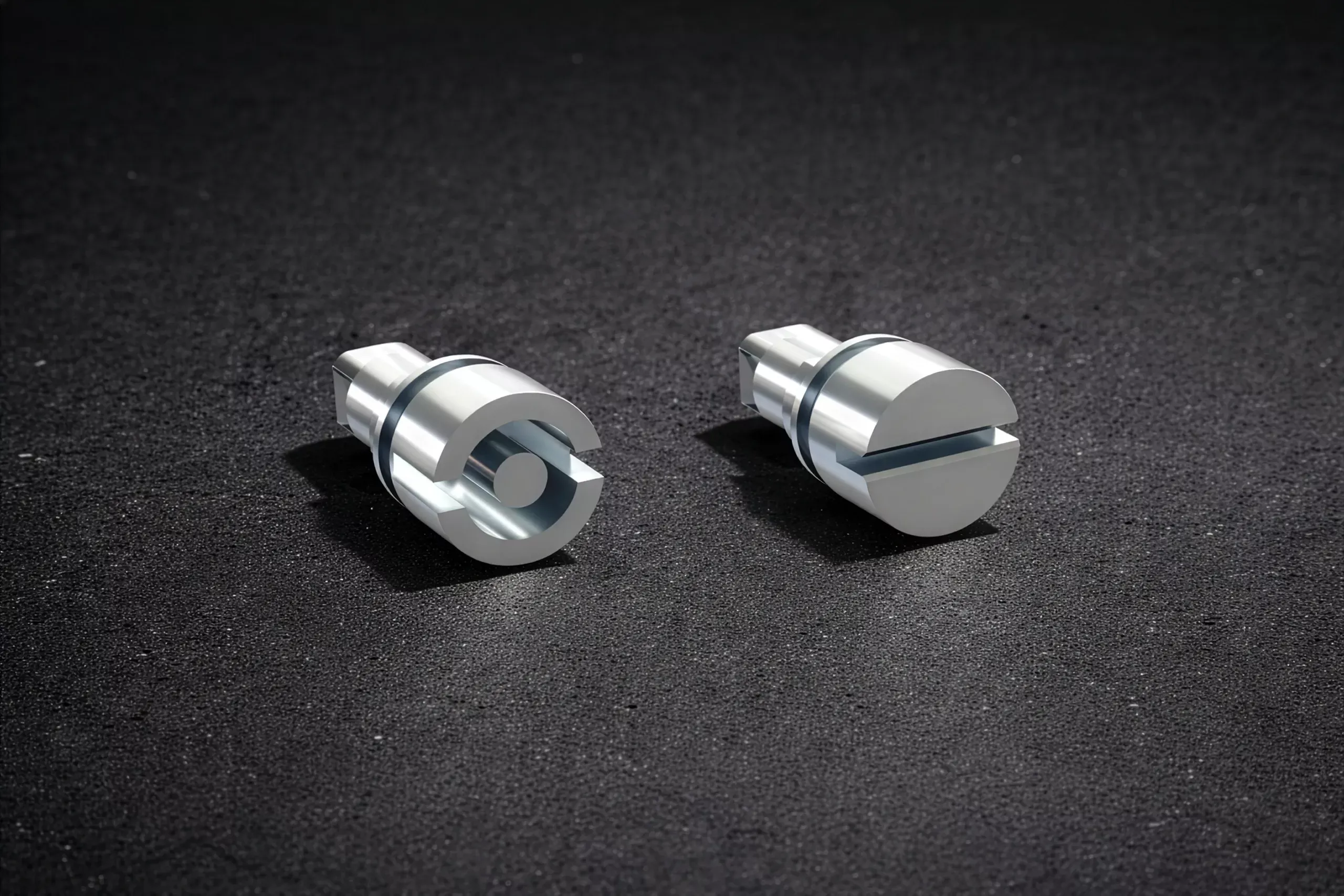 Inserts for 1/4 turn latch Stainless Steel (AISI 316L)