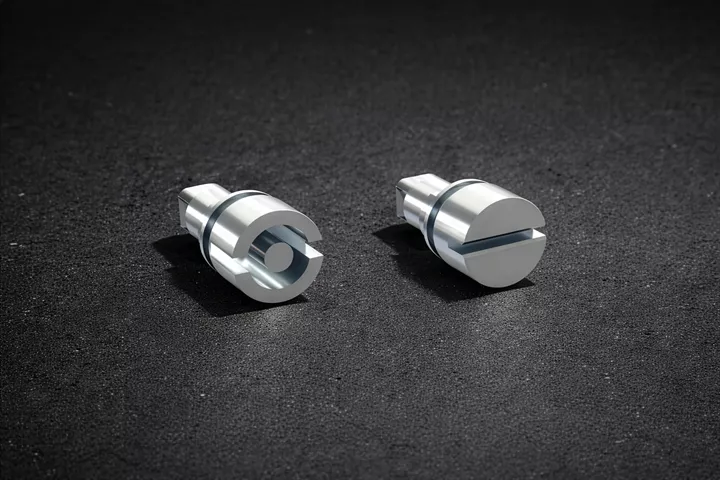 Inserts for 1/4 turn latch Stainless Steel (AISI 316L)